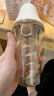奶爸爸（Nicepapa）PPSU翻盖奶瓶宽口径自然实感防胀气7-10个月仿母乳奶嘴M码240ML 实拍图
