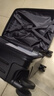 海澜之家行李箱男女学生铝框拉杆箱旅行箱登机箱密码箱托运大容量 曜石黑-拉链【质保一年】 22英寸 【47L托运箱 2-4天出行】 实拍图