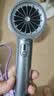 公牛手持无叶USB风扇 【电芯3C认证】3000mAh 无极调风 迷你便携式涡轮电风扇充电款小风炮 星空灰 实拍图