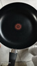 炊大皇平底锅不粘锅牛排煎蛋烙饼煎锅带盖28cm电磁炉通用中国红ZH28JG 实拍图