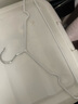 全品屋衣架挂衣服无痕晾衣架防滑衣挂大号加粗衣撑加宽 浸塑70g奶白20支 实拍图