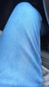 真维斯（Jeanswest）王一博代言牛仔裤男秋冬新款天丝舒适修身直筒高端潮牌休闲裤子男 蓝色【加绒保暖】 34 码(2尺7) 【建议150-160斤】 实拍图