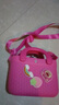 迪士尼（Disney）儿童挎包草莓熊粉红色公主3-9岁女童手提单肩出游逛街包生日礼物 实拍图