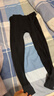 红豆内衣女纯棉保暖裤舒适柔软弹力透气单条秋裤 黑色 实拍图