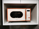 美的（Midea）小滋味微波炉烤箱一体机小型家用微波炉光波加热一级能效平板变频复古美拉德风C1G2 实拍图