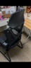 初学者电脑椅办公椅职员网椅会议椅子家用靠背椅休闲椅学生宿舍学习椅 WE黑色弓形-可后躺【海绵款】 实拍图