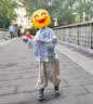 旗铂汉服男童春夏儿童新中式国风古风唐装 杏色长裤（仅裤子） 110 实拍图