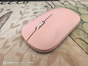 联想（Lenovo）无线蓝牙鼠标轻音鼠标 Air Handle双模鼠标 便携办公鼠标 适用台式机一体机笔记本平板粉色 实拍图