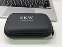 SKW 发烧级 车用AUX音频线 单晶铜镀银 3.5mm直对弯 车载手机电脑音响箱耳机连接线 WG2002C-0.5米 实拍图