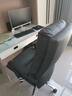 顾全C533家用老板椅舒适久坐办公椅电脑椅可躺工学椅子环保真皮座椅 黑色 真皮（更高品质之选) 实拍图