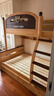 林氏家居全实木上下床上下铺儿童床双层子母床高低床加宽双人LH064A1可选 爬梯款|原木色|可变双床+书架+床抽屉 1.2x1.9米 实拍图