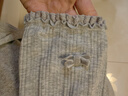全棉时代女童针织打底裤儿童休闲裤子百搭长裤 麦灰色 150cm  实拍图