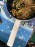 牧利派电炒锅炒菜电煮锅电火锅多功能家用电热锅多用途锅不粘锅一锅多用蒸煮煎炒一体锅小家电料理锅插电 米白色-电炒锅不粘锅 带木铲【配加长电线】 特厚款4.5升 机械款-无蒸笼 3-5人 实拍图