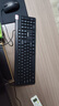 联想（Lenovo）KM210键盘鼠标套装 有线键鼠套装 全尺寸商务办公  笔记本电脑键盘台式机一体机 黑色 实拍图