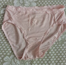 金三塔商场同款女士内裤100%桑蚕丝速干亲肤中腰三角真丝内裤女 粉红 1条 XL 实拍图