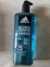 阿迪达斯 （adidas）男士沐浴露洗发水洗面奶三效合一 游泳去氯清爽控油保湿冰点600ml 实拍图