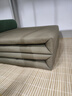 梦多福模型被豆腐块被子内务定型被可盖可洗成型宿舍热熔手工叠被 绿色（三折）-手工叠制无帆布 48*50*18 实拍图