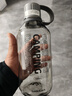 乐扣乐扣（LOCK&LOCK）户外运动水杯Tritan男女学生塑料杯子1L灰色ABF690GRY 实拍图