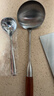 苏德乐316不锈钢锅铲加厚加长木柄炒菜铲子家用厨具炒铲厨师专用 锅铲+汤勺+漏勺 实拍图