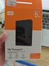 西部数据（WD）5TB 移动硬盘 USB3.0 My Passport随行版2.5英寸 黑 机械硬盘 笔记本电脑外接 大容量加密存储 实拍图