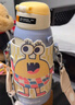 babycare儿童保温杯学饮水杯水壶吸管杯大宝宝316不锈钢三合一上学600ml 实拍图
