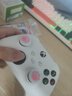 XBOX微软Xbox Series S/X无线Xbox手柄 XSS XSX 蓝牙游戏手柄 PC电脑 Xbox手柄 冰雪白+接收器 实拍图