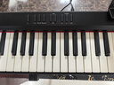 特伦斯电子琴88键成人儿童智能折叠钢琴X61A/V20手卷钢琴键盘乐器 V20典雅黑+专用琴包+Z型琴架 实拍图