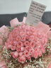 琐拉鲜花速递玫瑰花束求婚生日礼物送女友全国同城花店配送 99朵粉玫瑰花束 实拍图