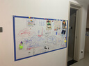 飞博士90*120cm软白板墙贴不伤墙可移除磁性小白板办公写字板挂式磁力黑板家用可擦儿童涂鸦墙纸 实拍图