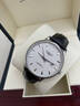 LOIEGNS瑞士官方原装手表男士全自动机械表防水超薄商务世界十大名牌男表 皮带本色白面-官方标配+带证书 进口机芯 42mm 晒单实拍图