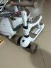 贝易（BEIE）至尊滑板车二合一婴儿童0-6岁折叠可坐宝宝礼物 卡其色（升级款） 实拍图