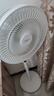 美的（Midea）【幸运草安睡1S】一级能效直流变频声控电风扇家用遥控卧室静音落地扇台式桌面抗菌大风力转页扇 实拍图