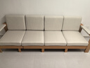 木缇森北欧实木沙发客厅现代简约家具组合套装小户型两用沙发坐垫可拆洗 【沙发床】四人位+脚踏 实拍图