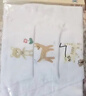 全棉时代婴儿隔汗巾纱布吸汗儿童宝宝幼儿园纯棉垫背巾小熊小鹿小猫3条/袋 实拍图