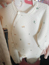 婧麒（JOYNCLEON）婴儿保暖连体衣秋冬季宝宝夹棉衣服哈衣新生儿空气棉睡衣爬服 斜开汽车小树 80cm 实拍图