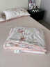 进出口防螨天丝真丝夏凉被四件套夏被轻奢高级感被套床单床笠床品 仲夏夜-嫚熙粉【顺丰+礼盒包装】 1.5m 床单款 四件套-被套200X230cm 实拍图