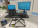 Brateck北弧升降桌电脑桌 站立办公工作升降台子 站立式电脑升降支架D200 实拍图