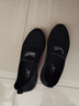 回力（Warrior）官方男鞋秋季透气软底网面鞋男老人网鞋男士一脚蹬鞋子男全黑40 实拍图