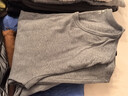 恒源祥大码秋衣秋裤男纯棉加肥加大保暖内衣圆领套装中老年特大号 纯棉套装男深灰 5XL (男200-240斤女200-220斤) 实拍图