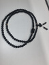 慈灵阁精品彩眼黑曜石手链108颗手串佛珠女款饰品6MM 黑色 实拍图
