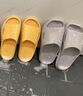 【踩屎感居家拖鞋】浴室男女拖鞋轻便防滑居家凉拖鞋鞋子男 黄色 38-39 实拍图