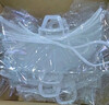 安美尚(ams)透明餐饮口罩 双面防雾食品级材质 50只防飞沫微笑厨房厨师酒店餐厅食堂卫生专用一次性塑料口罩 实拍图