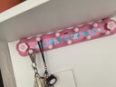 佳立方多巴胺小花吸盘联排挂钩家用门后免打孔壁挂排钩挂架粉色小狗1个 实拍图