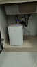 美的（Midea）【8年质保】7.6升储水式小厨宝家用45升一级能效2000W电热水器厨房热水宝国家补贴F7.6-20CB5(ES) 实拍图