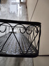 长万家花架置物架窗台家用窗沿挂式花盆架铁艺阳台多肉悬挂室内花架子 心形圆角80*25*12cm 实拍图