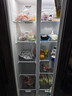 上菱447对开门冰箱双开门 宽700mm一级能效变频风冷家用大容量电冰箱以旧换新BSE447PWL 实拍图