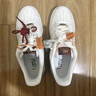 耐克NIKE缓震板鞋男空军一号  运动鞋 HV5979-130帆白/绿41 实拍图