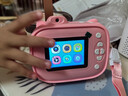 爱百分儿童相机高清数码照相机拍立得3-12岁学生玩具可打印彩色照片前后双摄男孩女孩生日六一儿童节礼物 高配粉【高清双摄+大电池+64G精美装】 实拍图