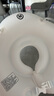 鲸保婴儿游泳圈 0-3个月脖圈 新生儿游泳圈宝宝洗澡颈圈K5012蓝色中码 实拍图