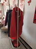 全品屋衣架落地立式衣帽架挂衣架晾家用可移动带轮衣服卧室宿舍收纳架子 【清仓处理】【家居风奶油白】 收纳置物篮-长100cm 实拍图